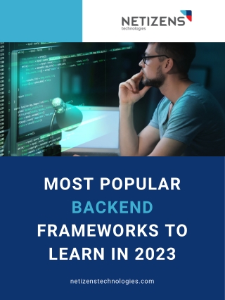 Best Backend Frameworks Every Business Should Know In 2023