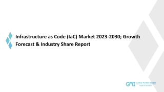 Infrastructure as Code (IaC) Market Share, Trend & Growth Forecast to 2030