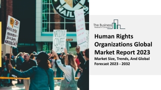 Human Rights Organizations Market Insights, Demand And Forecast To 2032