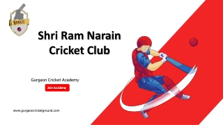 Best Cricket Academy In Gurgaon