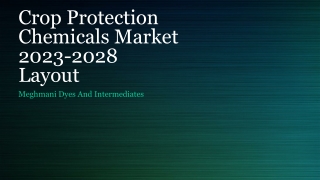 Crop Protection Chemicals Market 2023-2028