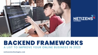 An Ultimate Guide To A List Of Backend Frameworks In 2023