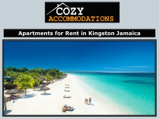 Apartments for Rent in Kingston Jamaica