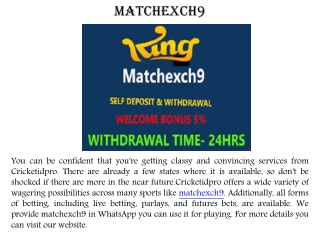 Matchexch9