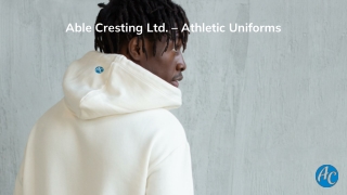 Athletic Uniforms - Able Cresting