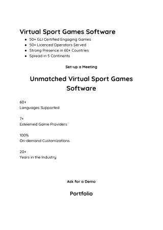 03 Virtual sport games software
