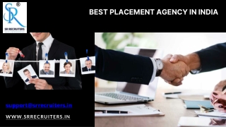 Srrecruiters Best Placement Agency in India