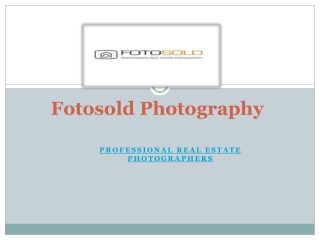 What is Professional real estate photographers?