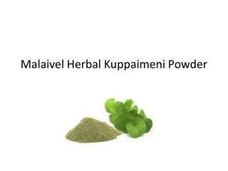 Harita Manjari Powder | Kuppaimeni Powder Online | Acalypha India