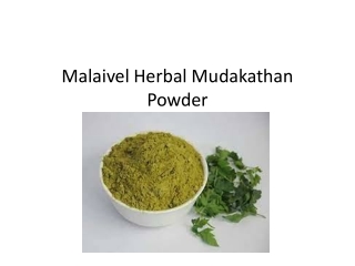 Mudakathan Powder