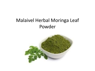 Moringa Leaf Powder