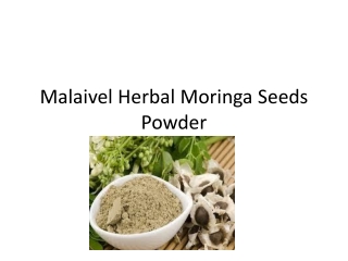 Moringa Seeds Powder