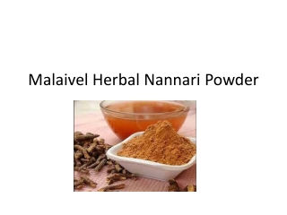 Nannari Powder