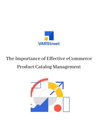 The Importance of Effective eCommerce Product Catalog Management