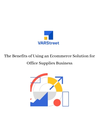 The Benefits of Using an Ecommerce Solution for Office Supplies Business