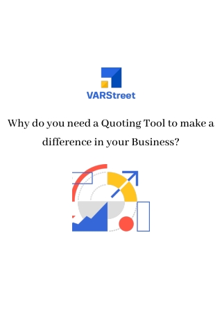 Why do you need a Quoting Tool to make a difference in your Business