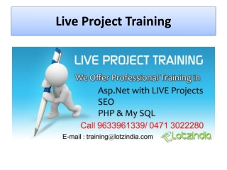 Professional PHP Training in Trivandrum