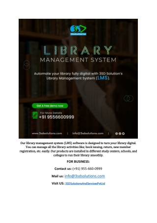 Best library management system in India