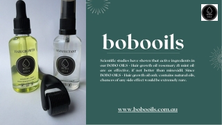 Hair Gain Solution | Bobooils.com.au