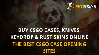 Fboskins  Best CSGO case opening site  New & free bonus
