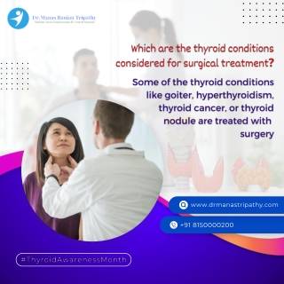 When is Thyroid Surgery important | Laparoscopic Surgery in HSR Layout