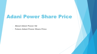 Adani Power Share Price | Motilal Oswal