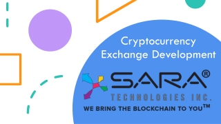 Cryptocurrency Exchange Development Services