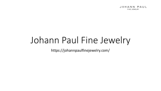 Buy custom earrings|  Johann Paul Fine Jewelry