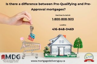 Is there a difference between Pre-Qualifying and Pre-Approval mortgages - Mortgage Delivery Guy