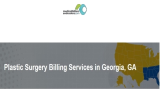 Plastic Surgery Billing Services in Georgia, GA