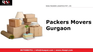 RKSA Packers Logistics in Gurgaon