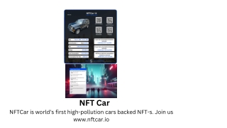 Nft Car -Flight Carbon Calculator