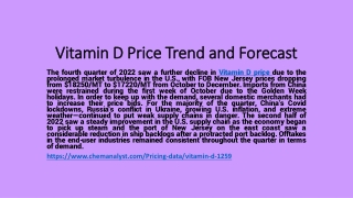 Vitamin D Pricing online