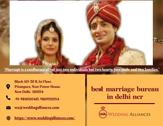 One of The Best Marriage Bureau in Delhi NCR