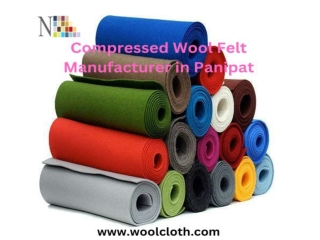 Compressed wool felt Manufacturer in Panipat