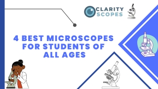 4 Best Microscopes for Students of All Ages