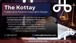 Best advocate for trademark in Noida |THE KOTTAY