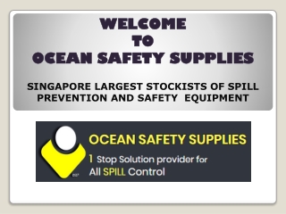 Fire Safety Cabinet and spill containment pallet in Singapore