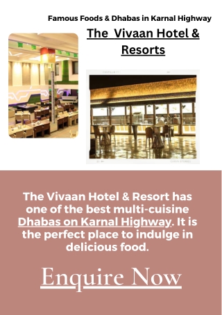 Dhabas on Karnal Highway