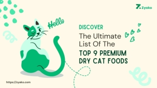 Discover the ultimate list of the top 9 premium dry cat foods