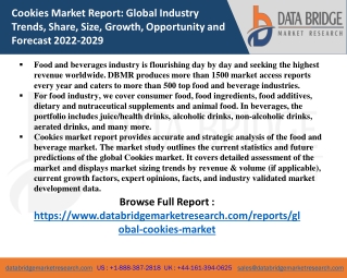 Cookies Market