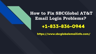 How to Fix SBCGlobal AT&T Email Login Problems?