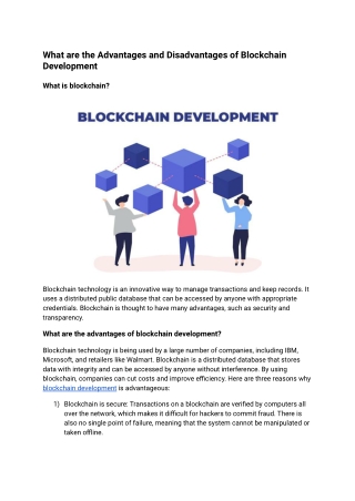 Blockchain Development