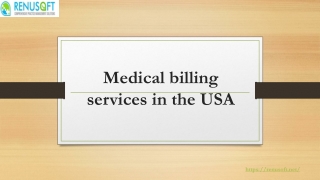 Medical billing services in the USA