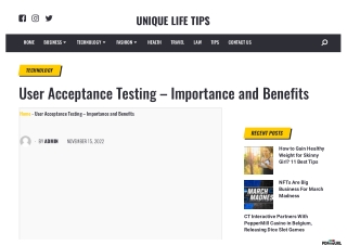 User Acceptance Testing – Importance and Benefits