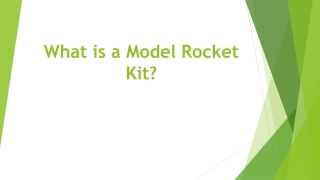 What is a Model Rocket Kit