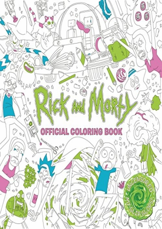 ((DOWNLOAD)) [PDF] Rick and Morty Official Coloring Book