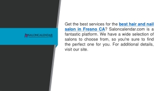 Best Hair And Nail Salon In Fresno Ca  Saloncalendar.com