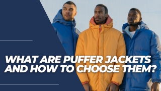 What are puffer jackets and how to choose them