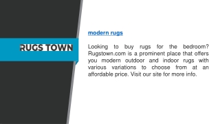 Modern Rugs  Rugstown.com